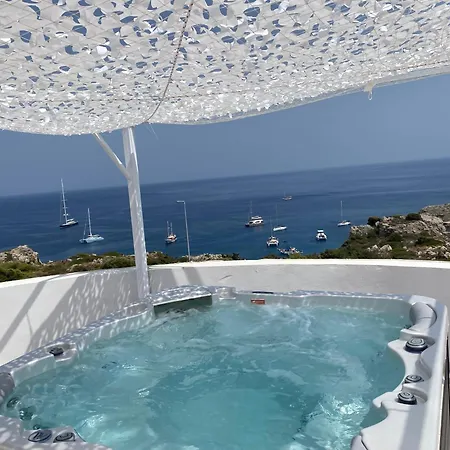 Kallithea Private Pool & Jacuzzi Ideal For Events & Groups * Koskinou (Rhodes)
